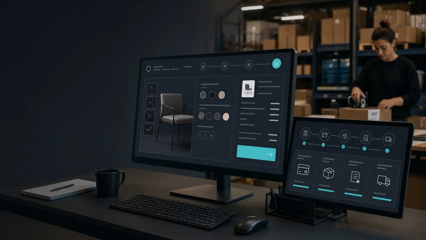 E-commerce progettati per il lavoro reale, shop online più semplici da utilizzare per il cliente e più efficienti da gestire per l’azienda.